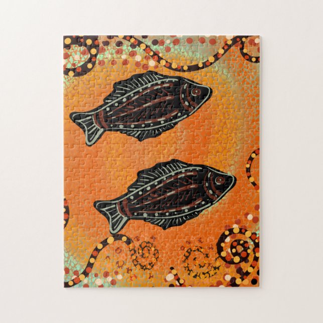 PUZZLE ART AUSTRALIEN (Vertical)