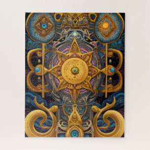 Puzzle Art aztèque riche et dynamique