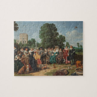 Puzzle art baroque en dehors de partie Dirck Hals