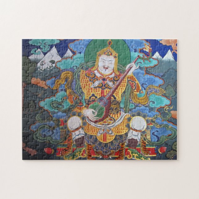 Puzzle art bouddhiste du dzong (Horizontal)