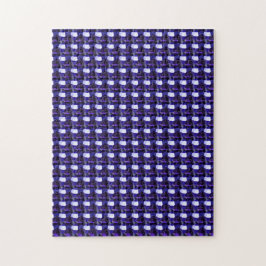Puzzle Art couleur, bleu