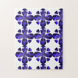 Puzzle Art couleur, bleu