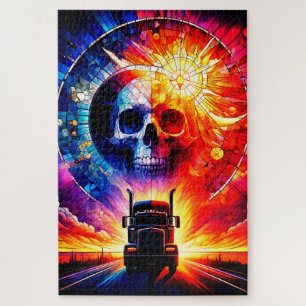 Puzzle Art crâne