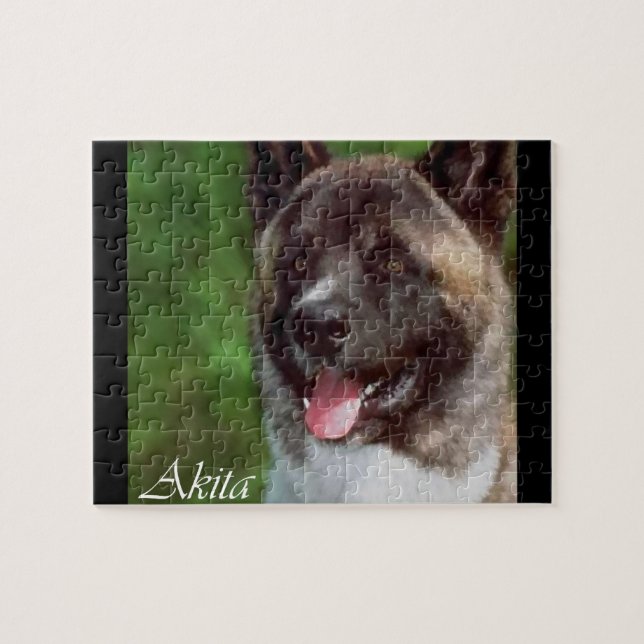 Puzzle Art d'Akita (Horizontal)