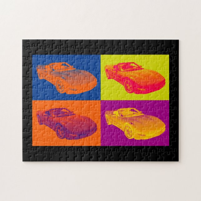 Puzzle Art de bruit convertible de voiture de muscle de (Horizontal)