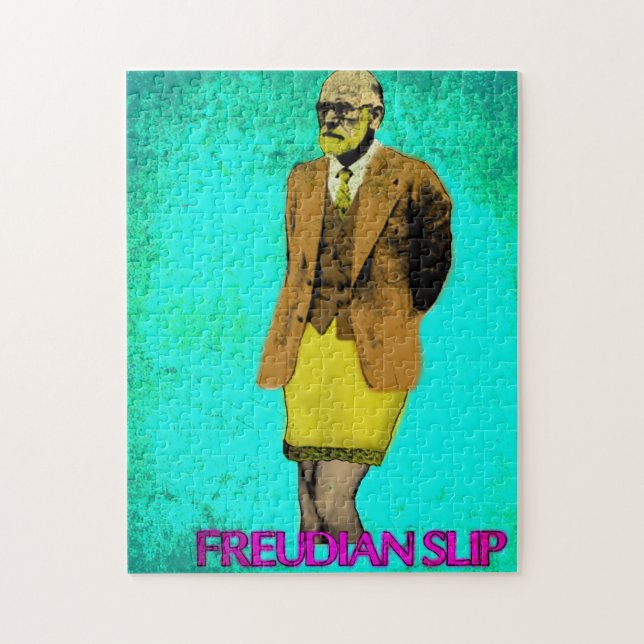 Puzzle Art de bruit grunge de glissement freudien Meme (Vertical)