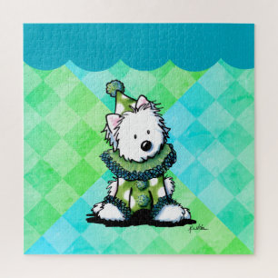Puzzle Art de clown de cirque Westie
