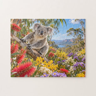Puzzle Art de la nature sauvage australienne Koala
