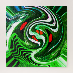Puzzle Art de la planète verte