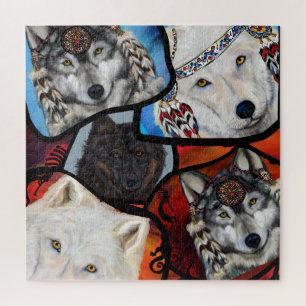 PUZZLE ART DU LOUP