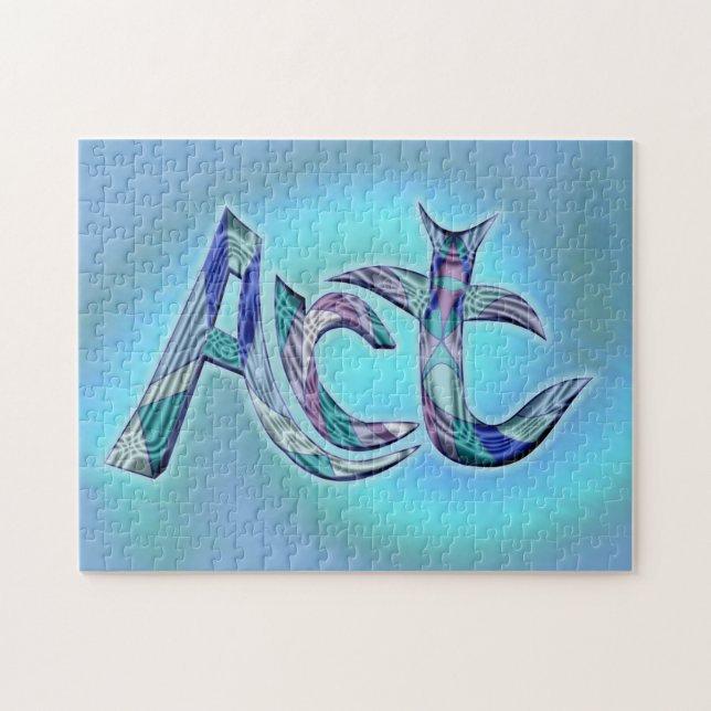 Puzzle Art du mot (Horizontal)