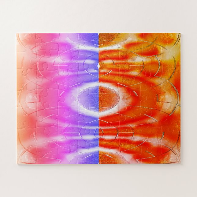 Puzzle Art du temps chaud et froid (Horizontal)