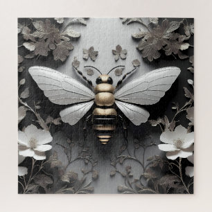 Puzzle Art géométrique Golden Honeybee