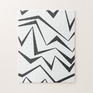 Puzzle Art graphique abstrait moderne, dynamique, simple 