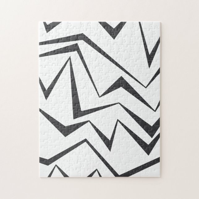 Puzzle Art graphique abstrait moderne, dynamique, simple  (Vertical)