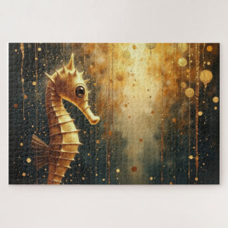 Puzzle art hippocampe