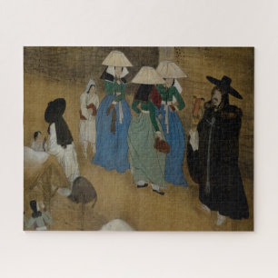 Puzzle Art History (Asie) : Les femmes en ville