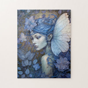 Puzzle Art Imaginaire Fairy Bleu