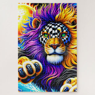 Puzzle Art Lion