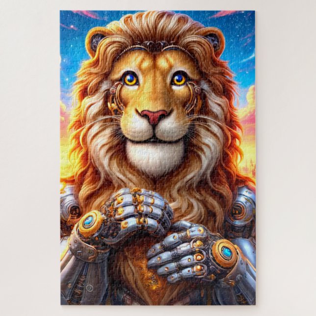 Puzzle Art Lion (Vertical)