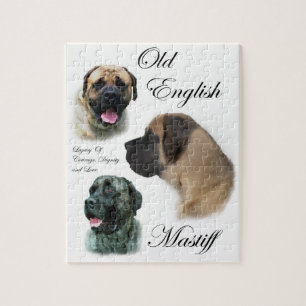 Puzzle Art mastiff anglais