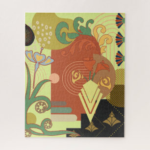 Puzzle Art nouveau Abstrait