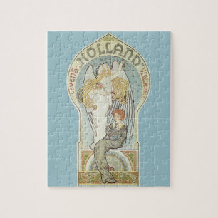 Puzzle Art Nouveau vintage, Holland Levensverzekering