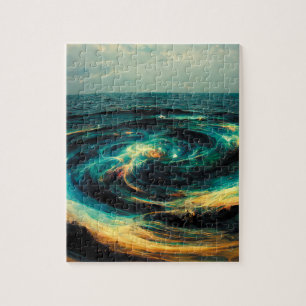 Puzzle Art surréaliste   Une Galaxie Océanique