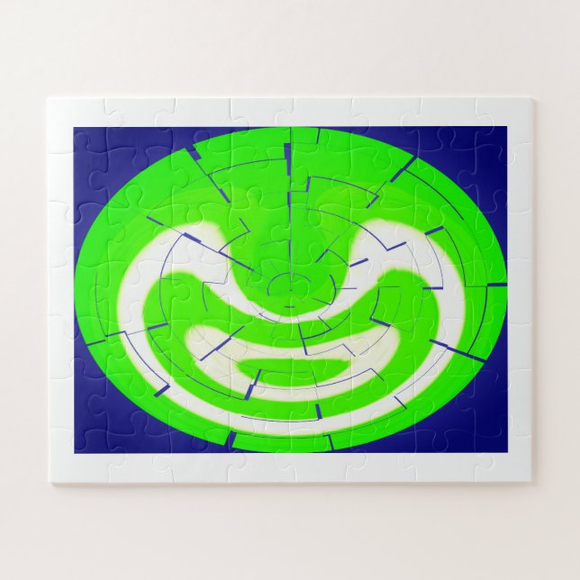 Puzzle Art vert suprême (Horizontal)
