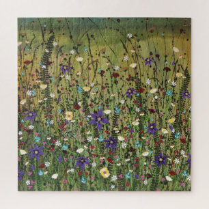 Puzzle Artiste de fleurs sauvages "Wild Abandon"