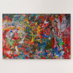 puzzle artistique abstrait