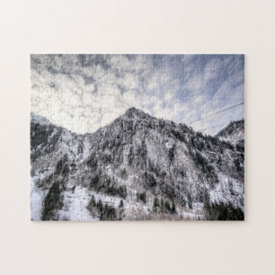 Puzzle Ascenseurs de montagne Vue neige
