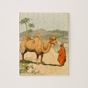 Puzzle Asiatique Camel & Desert Traveler