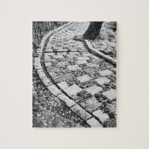 Puzzle Asie, Japon, Hakone. Promenade au bord du lac Ashi