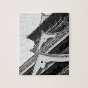 Puzzle Asie, Japon, Kumamoto. Détail du château de Kumamo