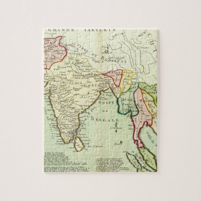 Puzzle Asie, Thaïlande (Vertical)