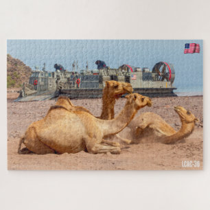 Puzzle ASSAUT DE PLAGE - LCAC 36 (20 x 30 POUCES)