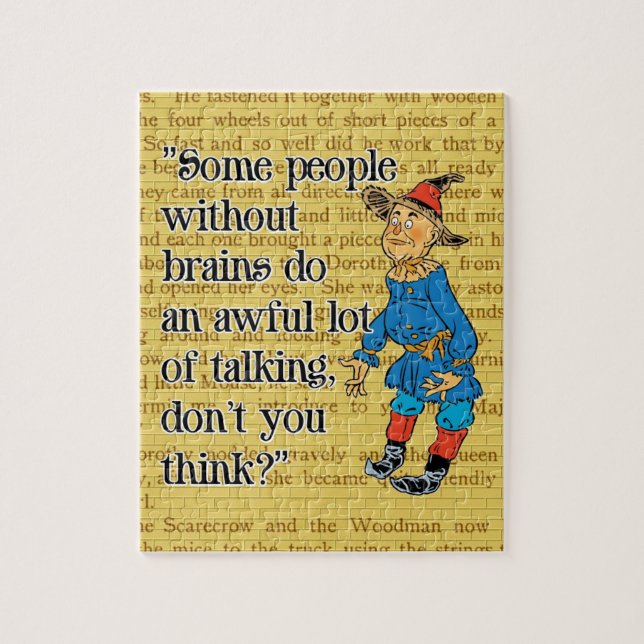 Puzzle Assistant d'Oz-Scarecrow (Vertical)