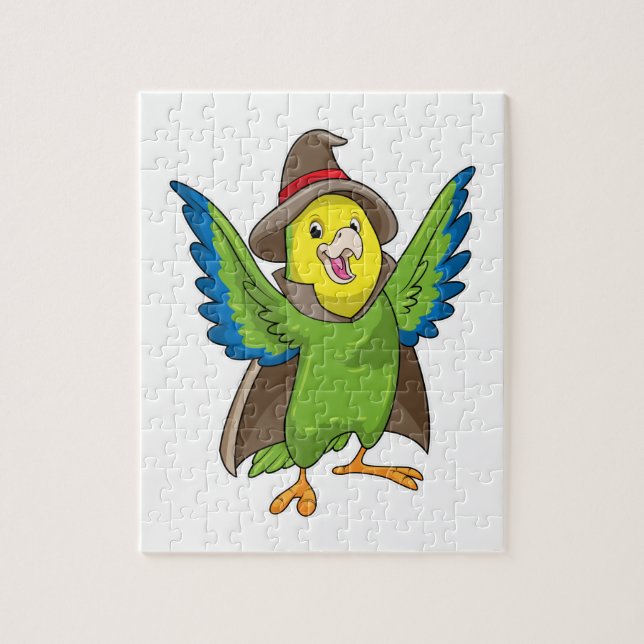 Puzzle Assistant Parrot en tant qu'assistant avec Casquet (Vertical)