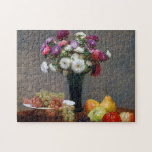 Puzzle Asters et fruits, Henri Fantin-Latour