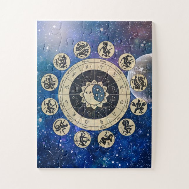 Puzzle Astrologie dans l'univers (Vertical)