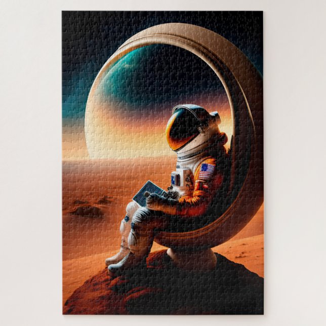 Puzzle Astronaut (Vertical)