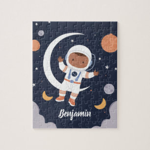 Puzzle Astronaut Boy Espace Extérieur Enfants Personnalis