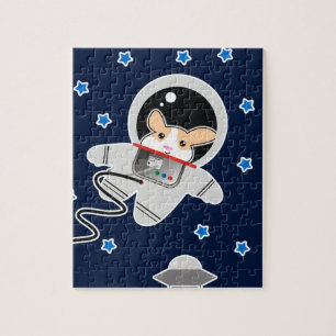 Puzzle Astronaut Hamster
