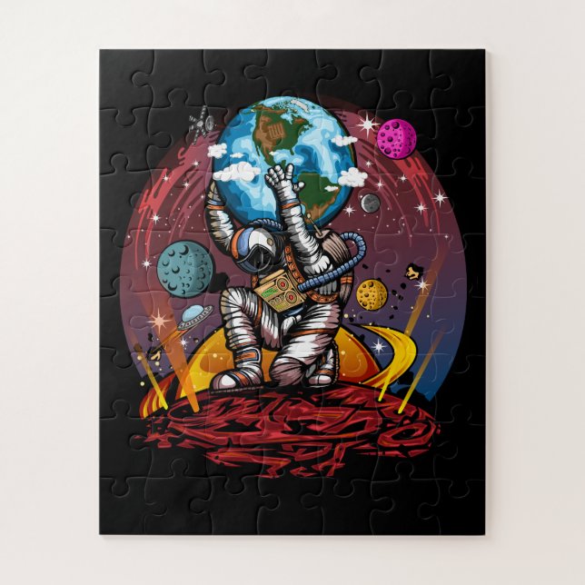 Puzzle Atlas Space Man (Vertical)