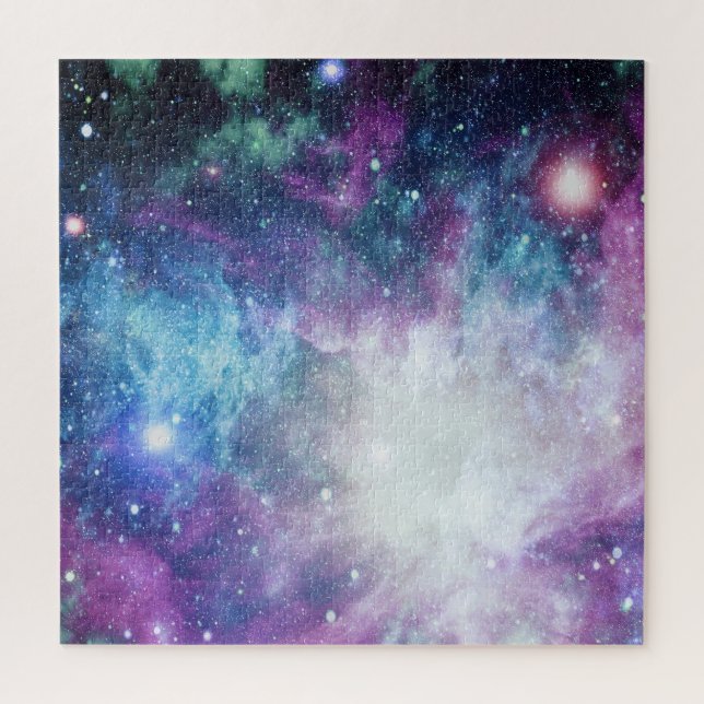 Puzzle Au-delà des Merveilles Abstraites du Cosmos de l'U (Vertical)