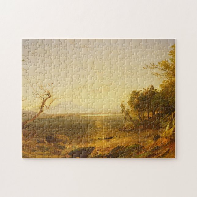 Puzzle Au lac George (Horizontal)