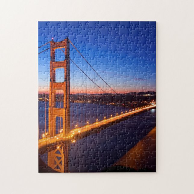 Puzzle Aube au-dessus de pont de San Francisco et de (Vertical)