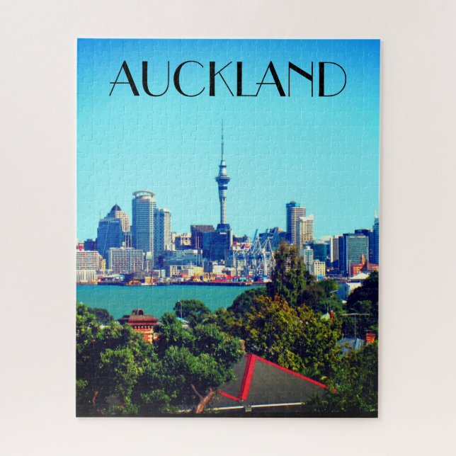 Puzzle auckland ville nouvelle-zélande (Vertical)