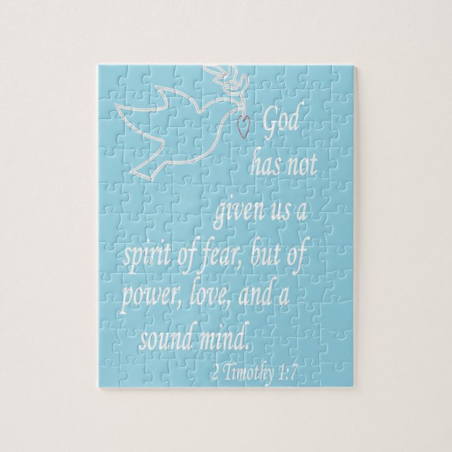 Puzzle Aucun esprit de la crainte (Vertical)